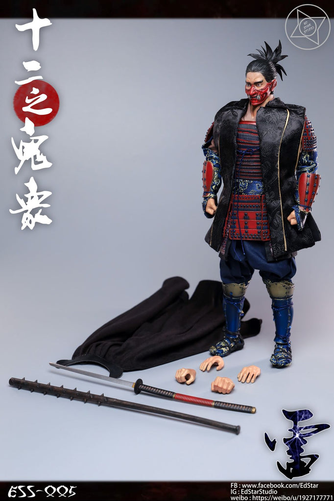 1/6 Scale of EdStar @ ESS-005 Twelve Ghosts Samurai - Thunder 十二之鬼眾。雷  (IN-STOCK)